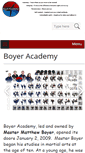 Mobile Screenshot of boyeracademy.com